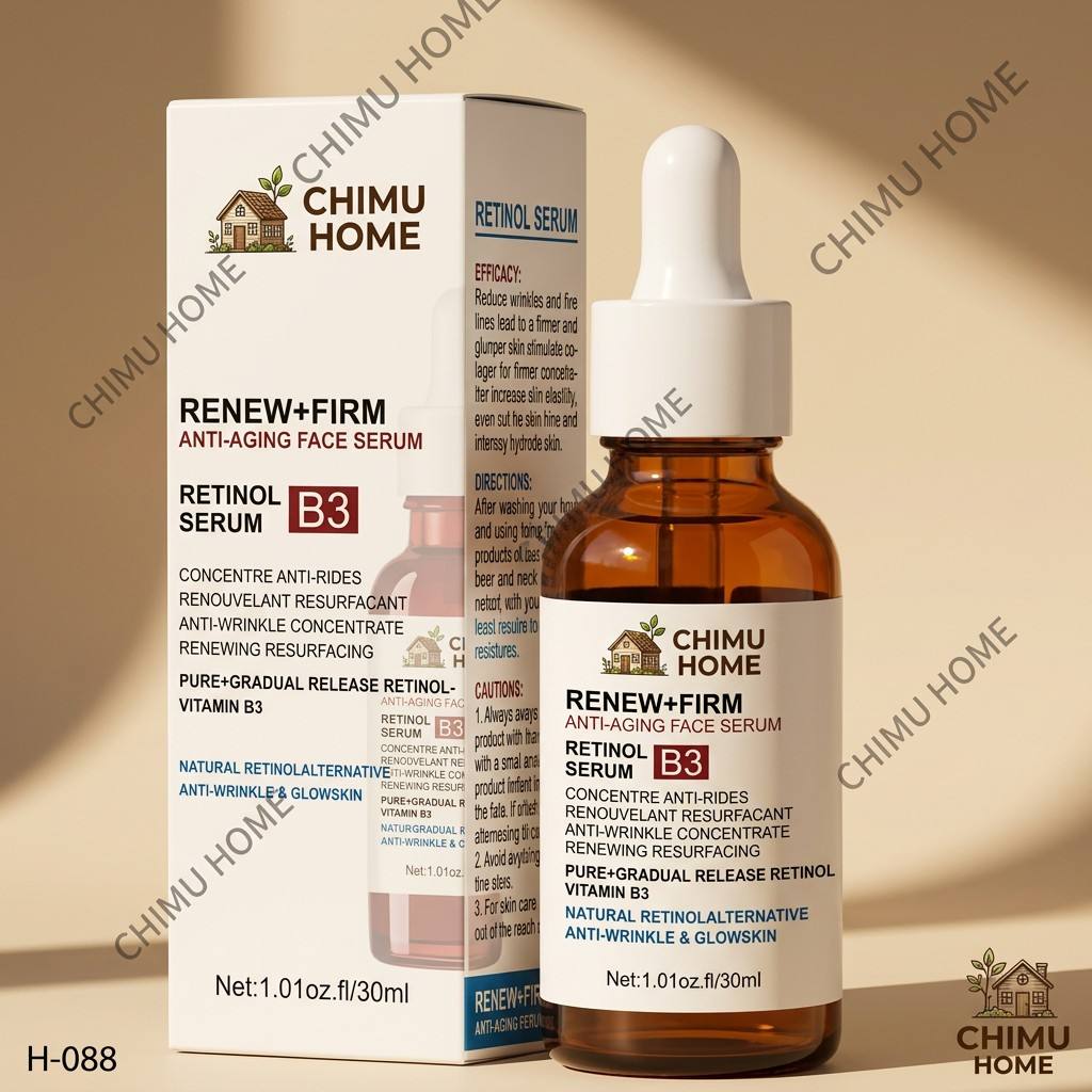 Hyaluronic Acid Facial Serum - 【CHIMU HOME】レチノール B3 フェイシャル セラム リニューアル＆ファーム