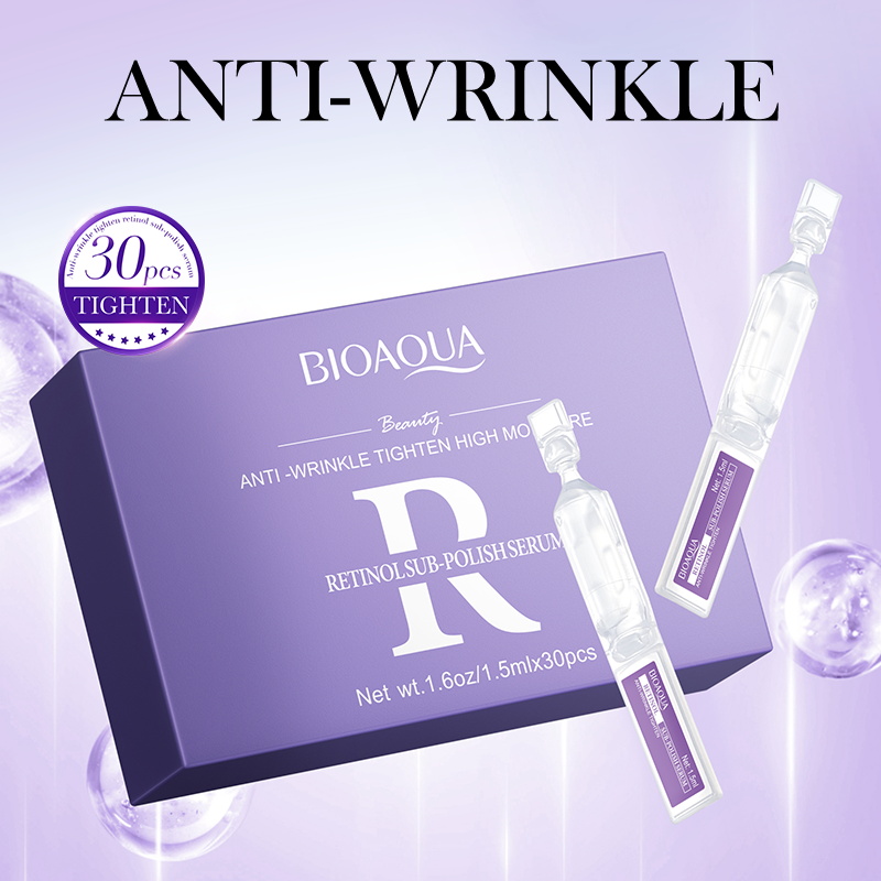 30個入り BIOAQUA レチノール ビタミンC フェイス - Hyaluronic Acid Facial Serum のレビューと価格