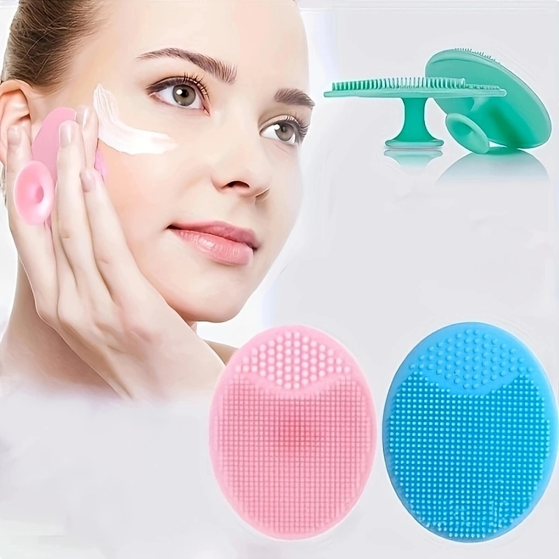 ソフトなフェイシャルクレンジングツール、黒ずみ除去剤、オイル - Silicone Face Scrubber Electric のレビューと価格