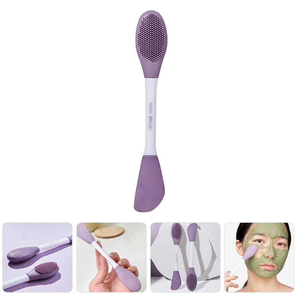 シリコン製マスクブラシ。両端にブラシが付いたフェイシャルツー - Silicone Face Scrubber Electric のレビューと価格