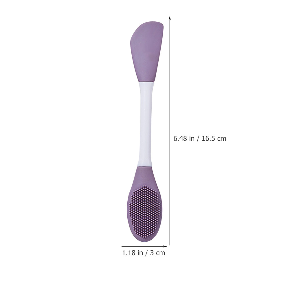 シリコン製マスクブラシ。両端にブラシが付いたフェイシャルツー - Silicone Face Scrubber Electric のレビューと価格