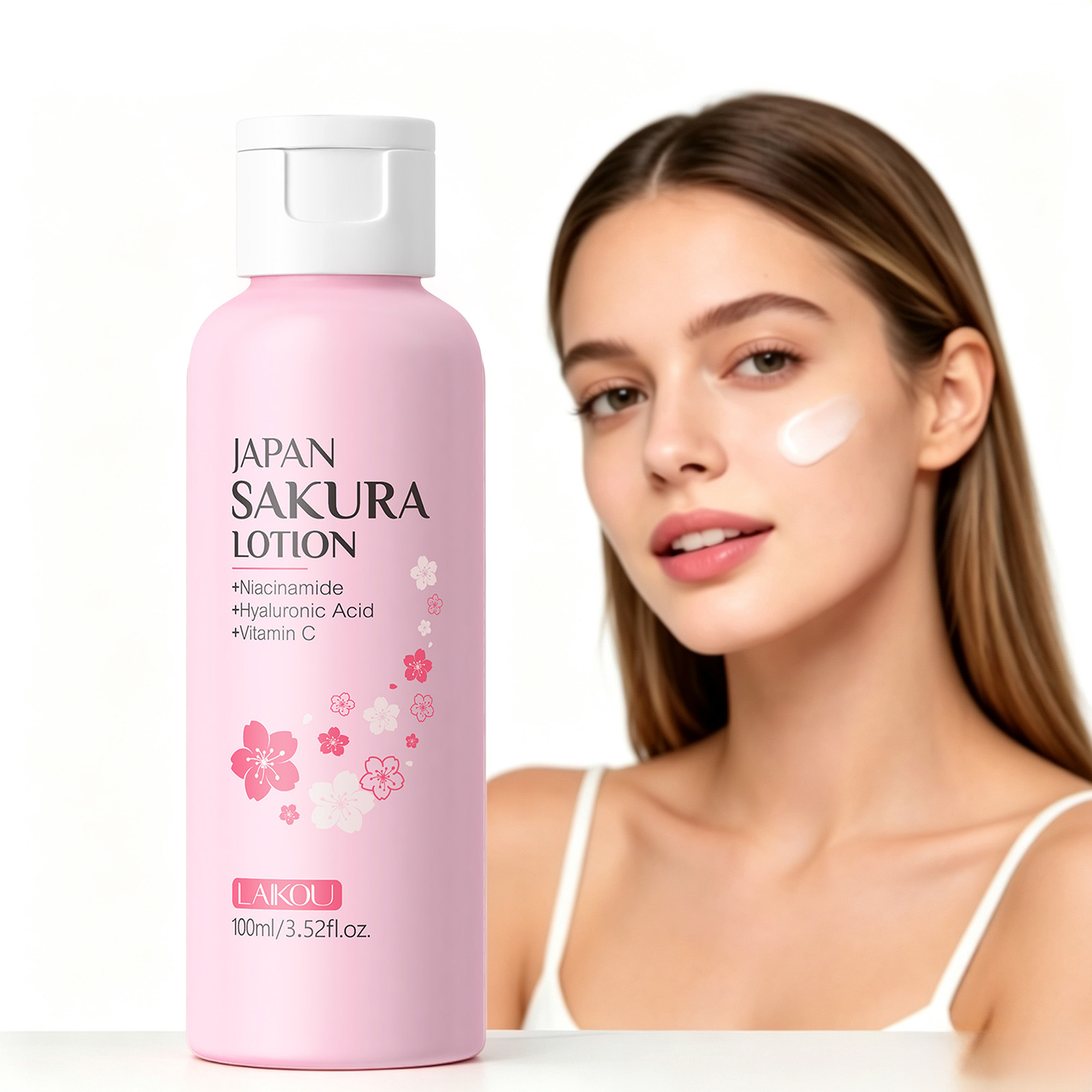 LAIKOU サクラローション 100ml ナイアシンアミド - Niacinamide Pore Shrinking Essence のレビューと価格