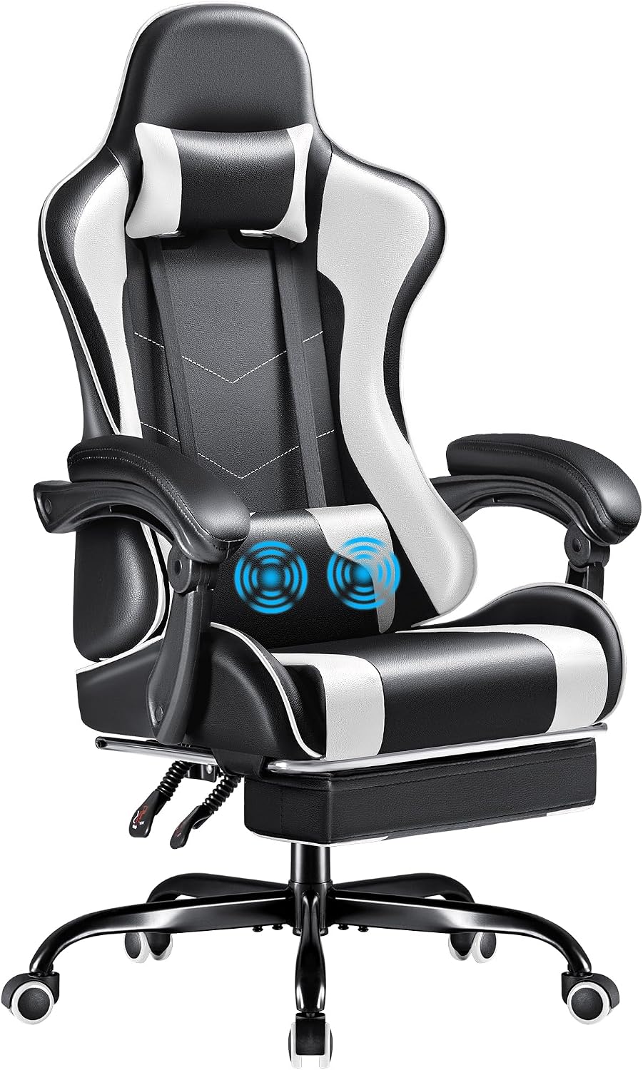 Furmax ゲーミングチェア。フットレストとマッサージ機能 - Massage のレビューと価格