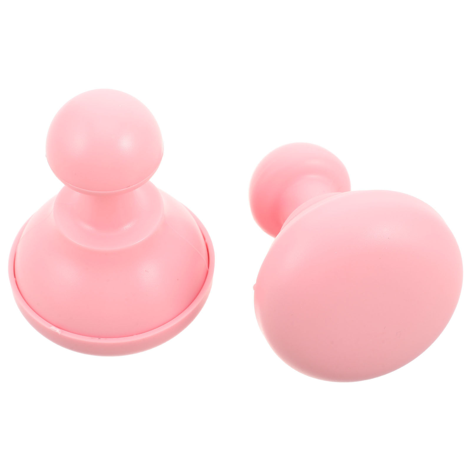 ピンク色のアイスフェイシャルマッサージローラー2個入り。冷感 - Face Ice Roller Puffiness のレビューと価格